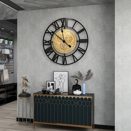 TimeGlobe - Roman Numeral Wall Clock