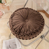 VelvetGlow - Soft Round Cushion for Cozy Spaces