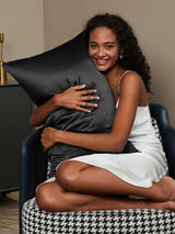SilkenLuxe - Premium Mulberry Silk Pillowcase with Envelope Closure