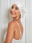 SilkCrown - Classic Silk Sleep Cap with Ribbon