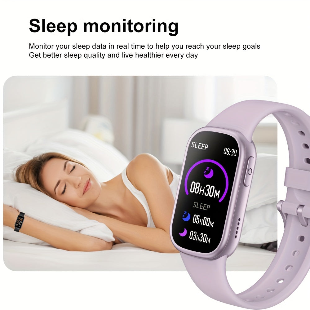 Waterproof Smart Watch with 7-Day Battery Life and Fast Charging for Fitness Tracking