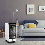 110V Portable Evaporative Cooler – 3-Speed Air Fan with 8-Hour Timer Function | Adjustable Breeze | For Home & Personal Comfort