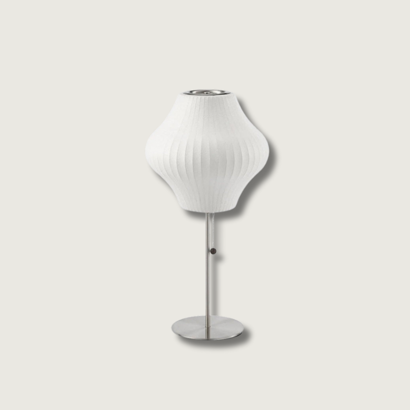 SteelAura – Elegant Table Lamp with Modern Appeal