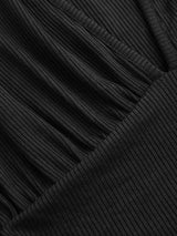 VogueStride - Elegant Wide-Leg Jumpsuit for Sophisticated Occasions