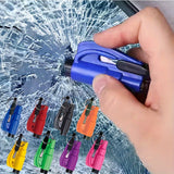 Compact Emergency Safety Hammer with Ergonomic Handle – Window Breaker for Quick Escape in Car, Available in Multiple Colors
