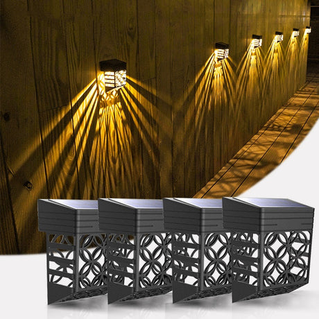Starlight Silhouette - LED Outdoor Wall Light for Enchanted Garden Decor