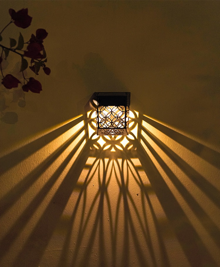 Starlight Silhouette - LED Outdoor Wall Light for Enchanted Garden Decor