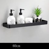 AluSpace - Black Space Aluminum Wall Shelf