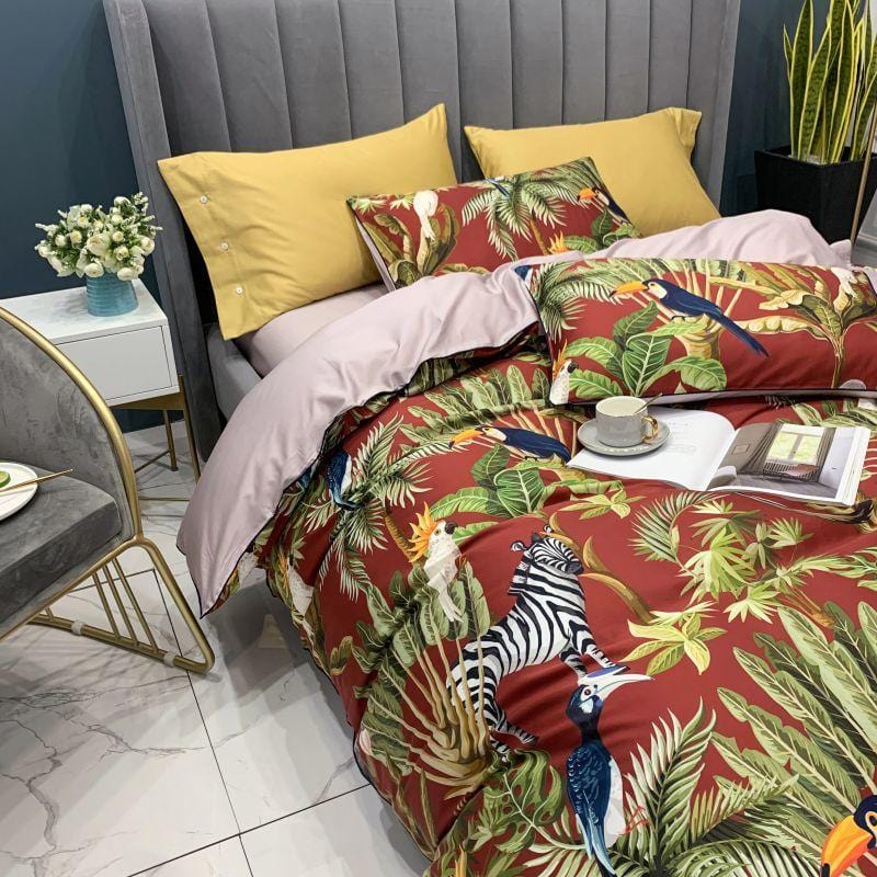TropicalOasis - Egyptian Cotton Duvet Set
