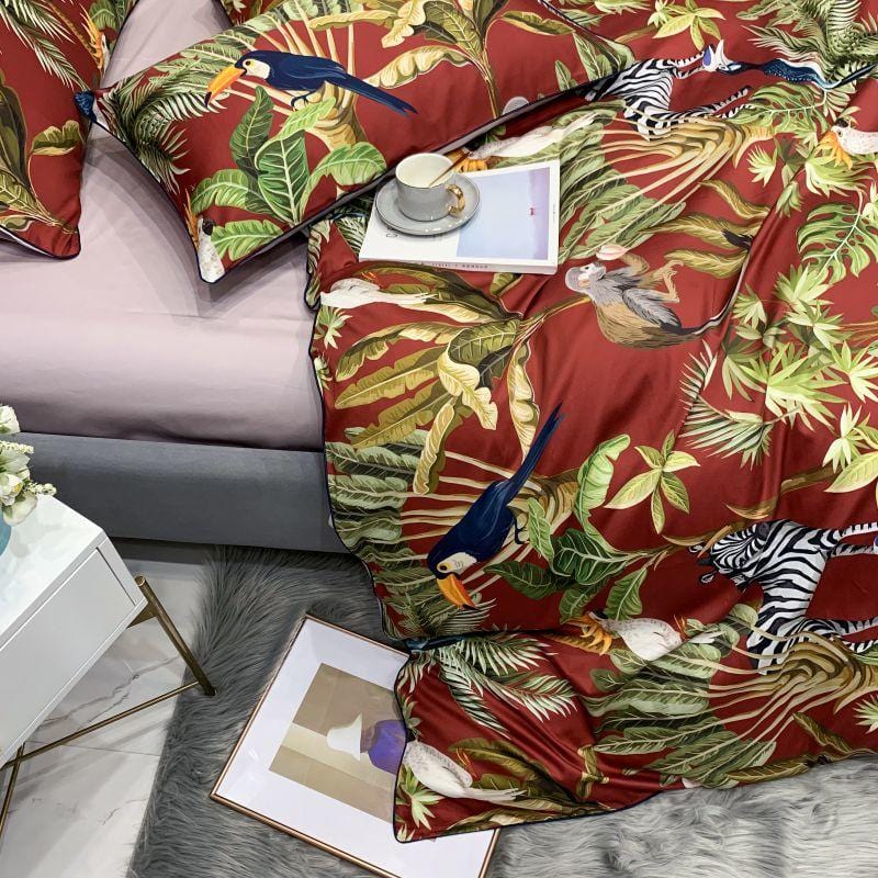 TropicalOasis - Egyptian Cotton Duvet Set