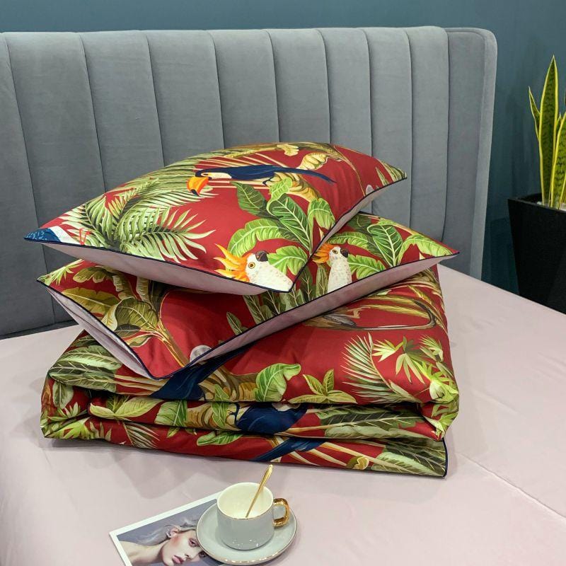 TropicalOasis - Egyptian Cotton Duvet Set