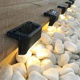 Solar Lights Outdoor - Weatherproof LED Wall Lamp for Driveways & Pathways