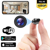 Compact Full HD Wireless Security Camera with 160-Degree Angle, Night Vision, and 72-Hour Battery Life for Home Security