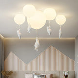 SkyLoom - Bear and Balloon Pendant Light for Kids