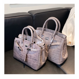 Vivienne | Stone-Texture PU Leather Tote & Crossbody – Spacious Adjustable Shoulder Bag | 2025 Style | For Women’s Commute Essentials