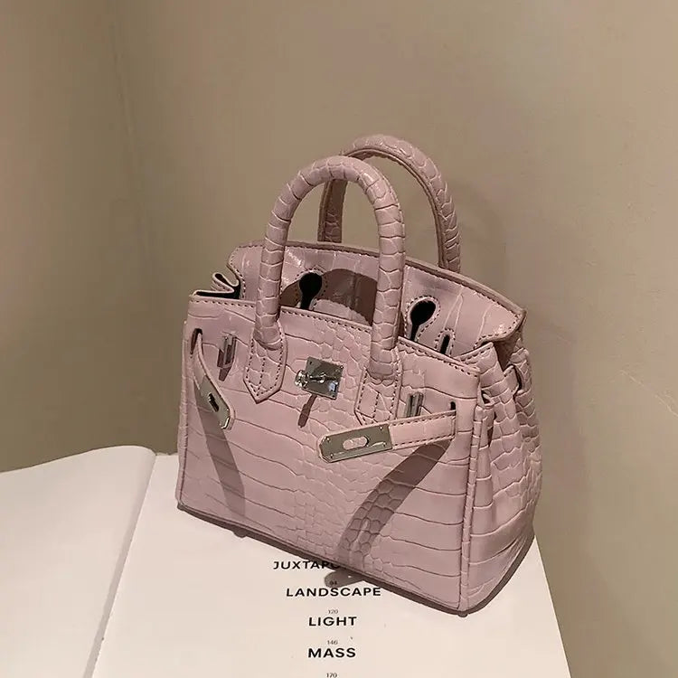 Vivienne | Stone-Texture PU Leather Tote & Crossbody – Spacious Adjustable Shoulder Bag | 2025 Style | For Women’s Commute Essentials