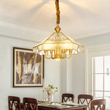 SteelAura - Geometric Candlelight Design