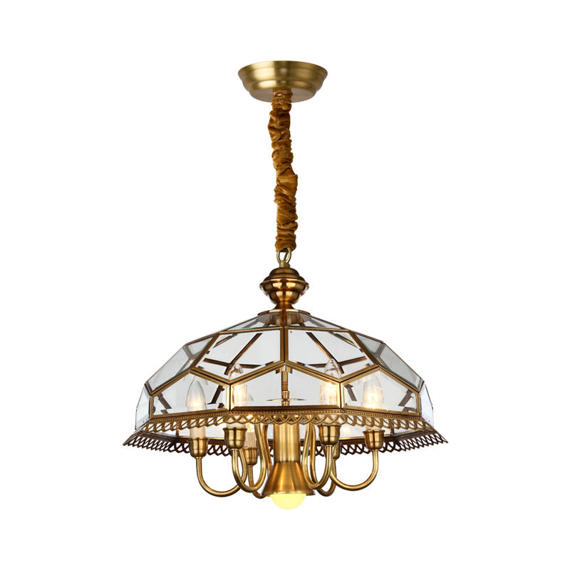 SteelAura - Geometric Candlelight Design