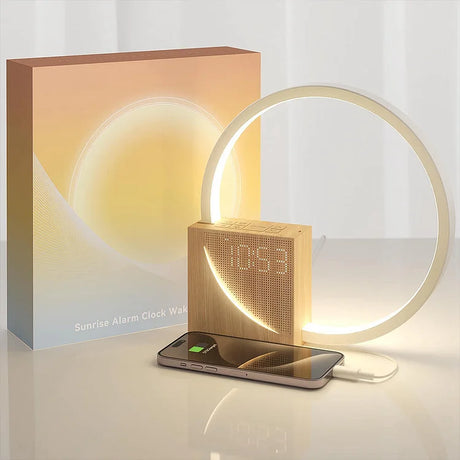 TouchRise - Lighted Touch Control Alarm Clock