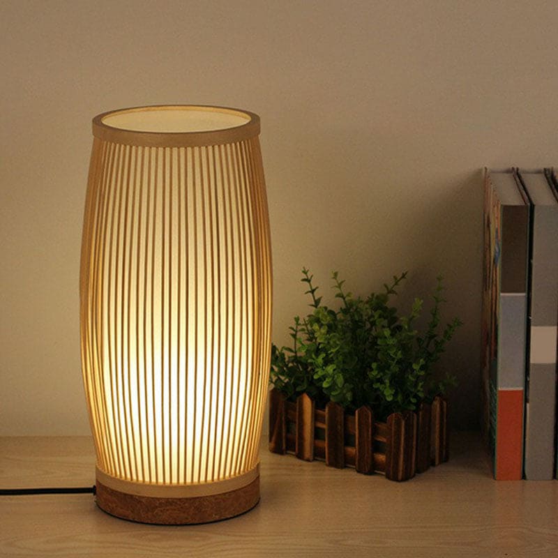 ZenGlow – Bamboo Night Lamp for Serene Ambiance