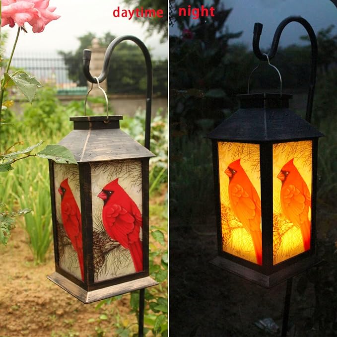 Solar Lanterns - Waterproof Outdoor Solar Lantern Lights for Garden Decor