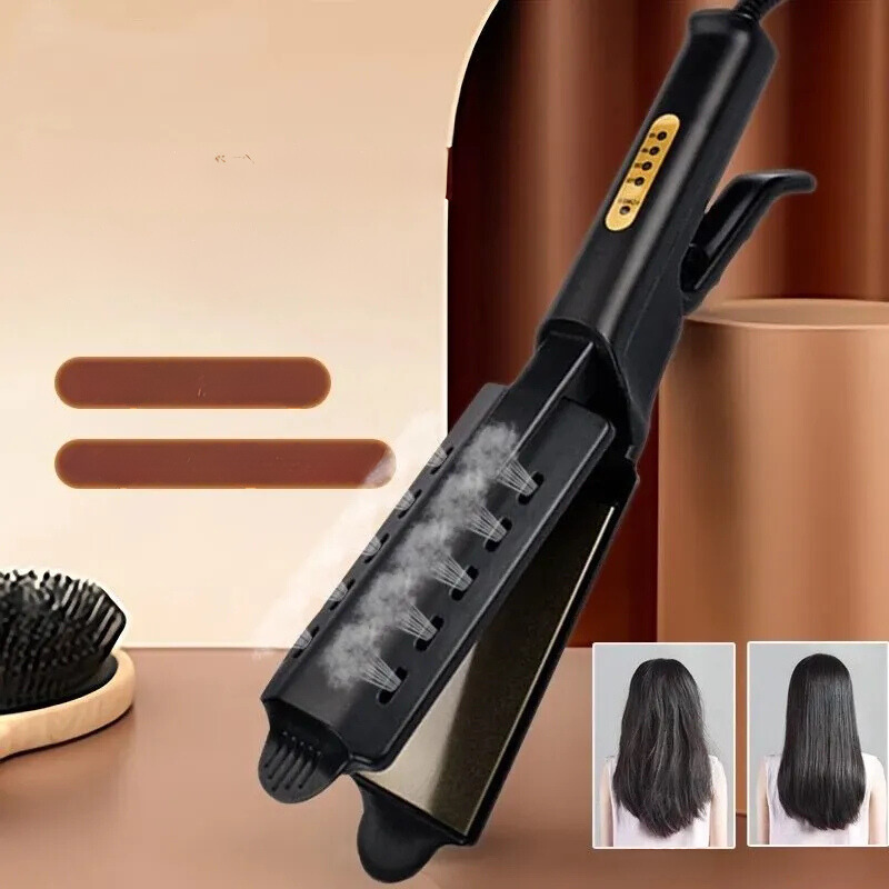 SmoothWave - Adjustable Heat Dual Hair Tool for Effortless Curls & Straightening