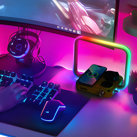 TechGlow - Multifunctional LED Desk Lamp