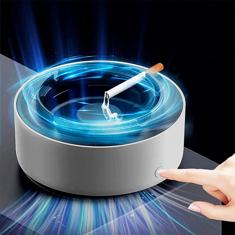 Smoke Removal Air Purifier Ashtray with Advanced Filtration System – Stylish Indoor Odor Eliminator for Clean Air