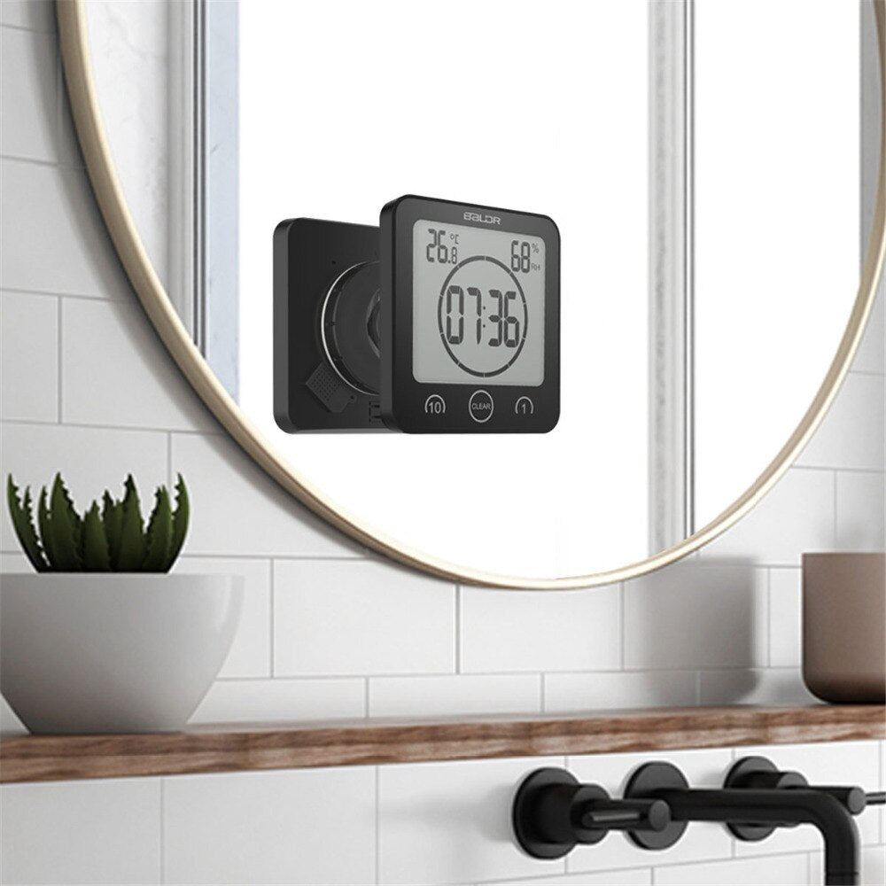 AquaClock - Waterproof Shower Timepiece