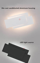 StackGlow – Modern Layered LED Wall Light
