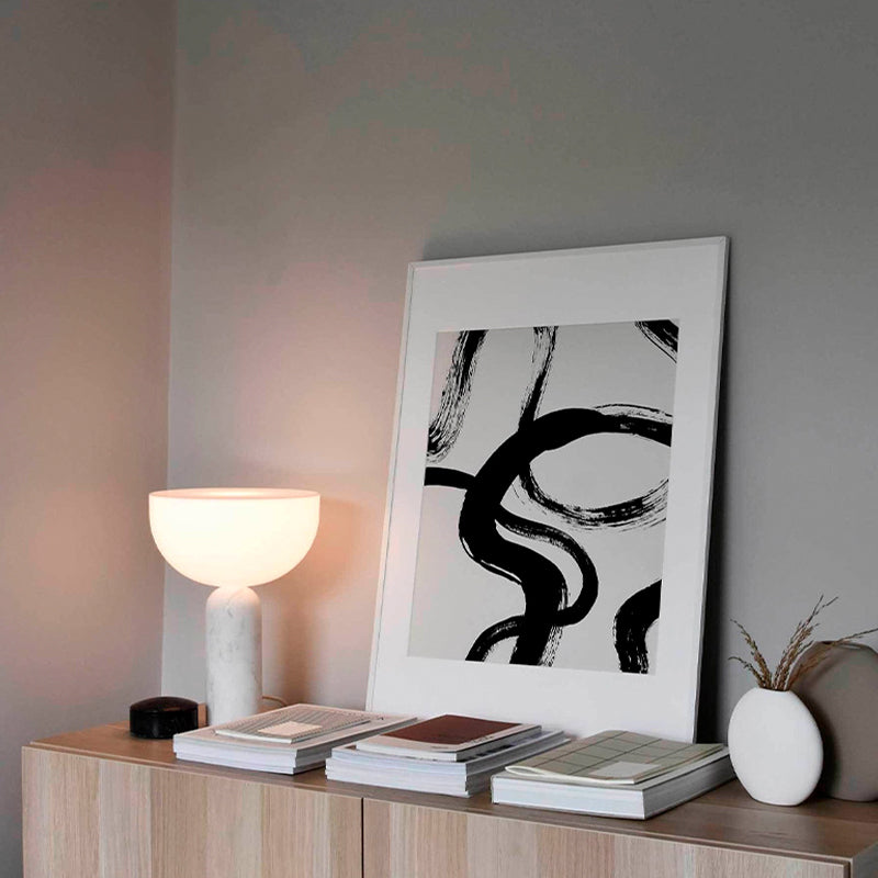 StoneRadiance - Marble-Inspired Table Lamp