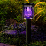 Solar & USB Rechargeable Waterproof Mosquito Killer Lamp & Bug Zapper
