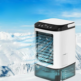 3-course portable air conditioning with ultrasound cooling