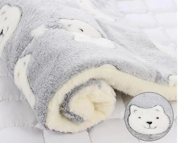 Ultra Soft Cat Blanket – Cozy Flannel Blanket with Cats, Hypoallergenic and Machine Washable, Perfect for All Cats
