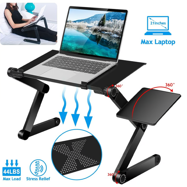 Ergonomic Laptop Flex Stand with Full Rotation
