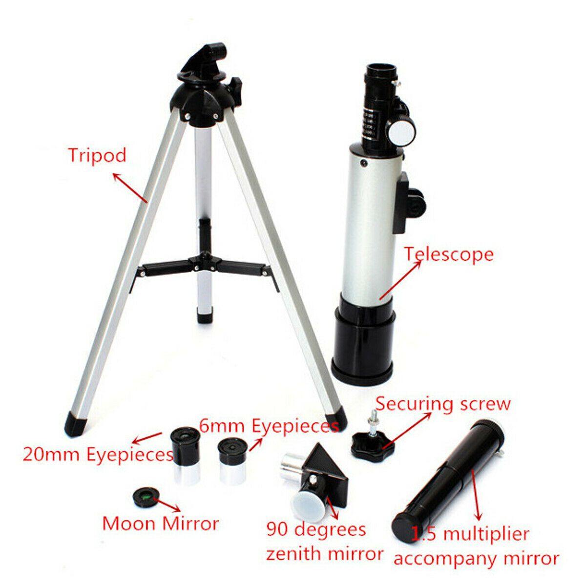 360x50mm Astronomical Telescope with 90x Zoom and Tripod