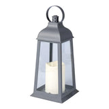 Set of 2 LED Camping Lanterns with Flickering Flame Effect