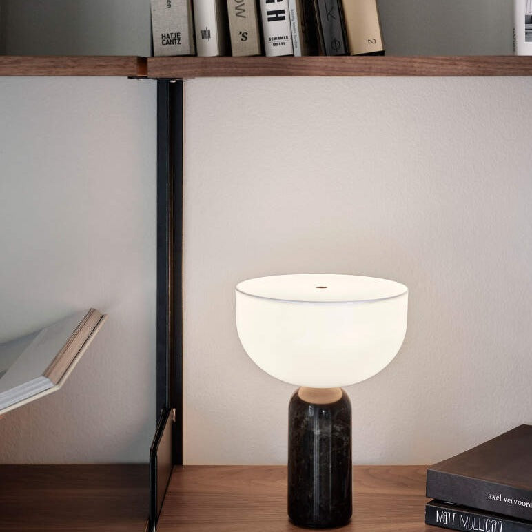 StoneRadiance - Marble-Inspired Table Lamp