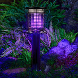 Solar & USB Rechargeable Waterproof Mosquito Killer Lamp & Bug Zapper