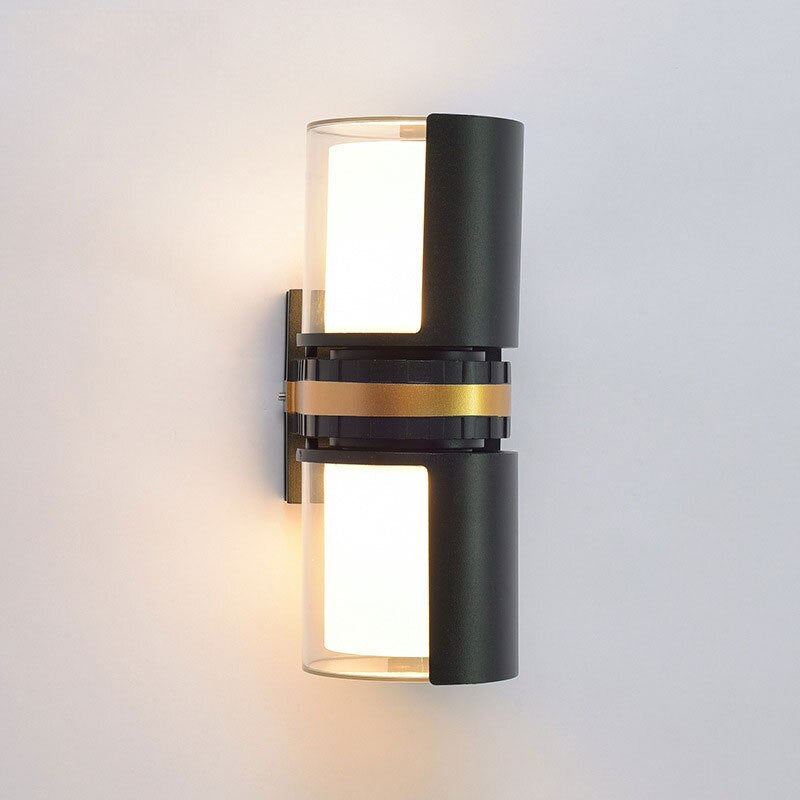 Adjustable Waterproof Outdoor Wall Lamp – Stylish Black Wall Sconce Lighting for Garden and Terrace