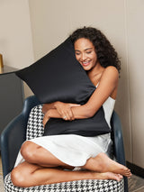 SilkenDreams - 100% Mulberry Silk Pillowcase with Hidden Zipper