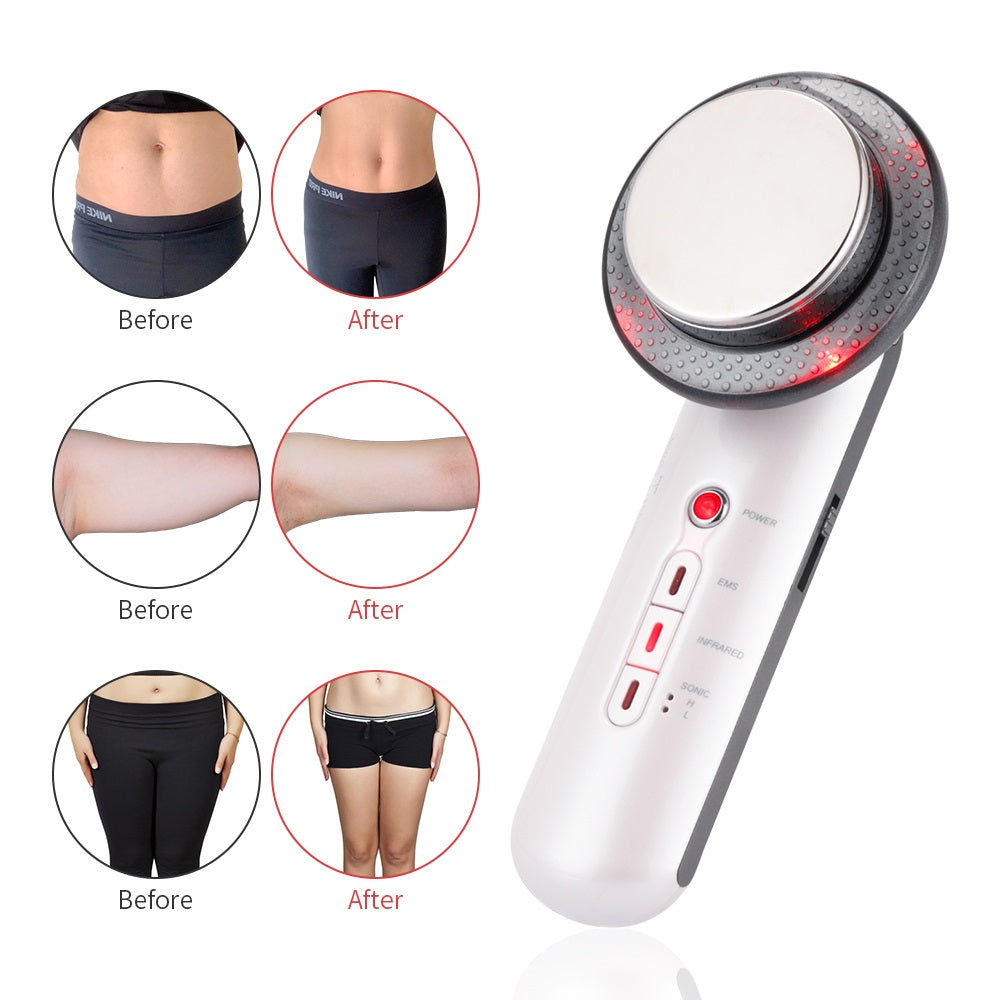 3-in-1 Ultrasonic EMS Slimming Massager for Fat Reduction & Body Sculpting