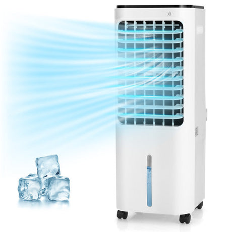 Soraya | High-Capacity 4-in-1 Air Cooler – Evaporative Cooling System with 12L Tank & Ice Packs | Long-Lasting Freshness | For Indoor Comfort