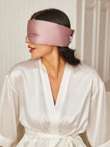 SilkenRest - Elegant One-Piece Silk Sleep Eye Mask