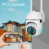Smart Wireless Security Camera with 1080p HD Resolution, Color Night Vision, Two-Way Audio, Indoor/Outdoor Use