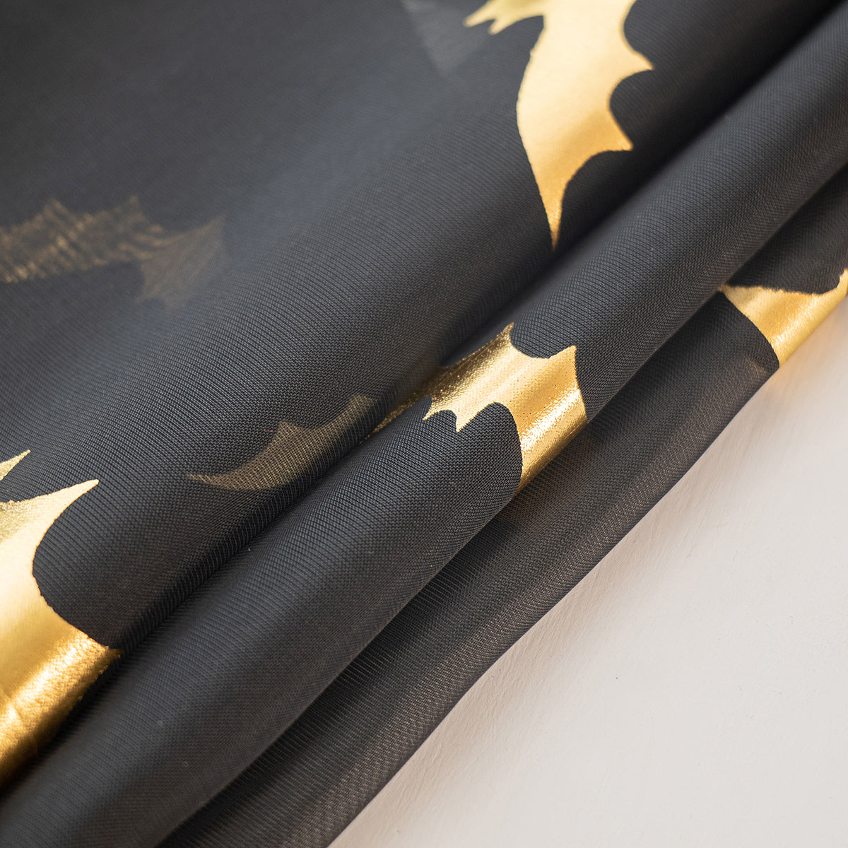 ShadowWings – Sheer Curtains with Bat Pattern