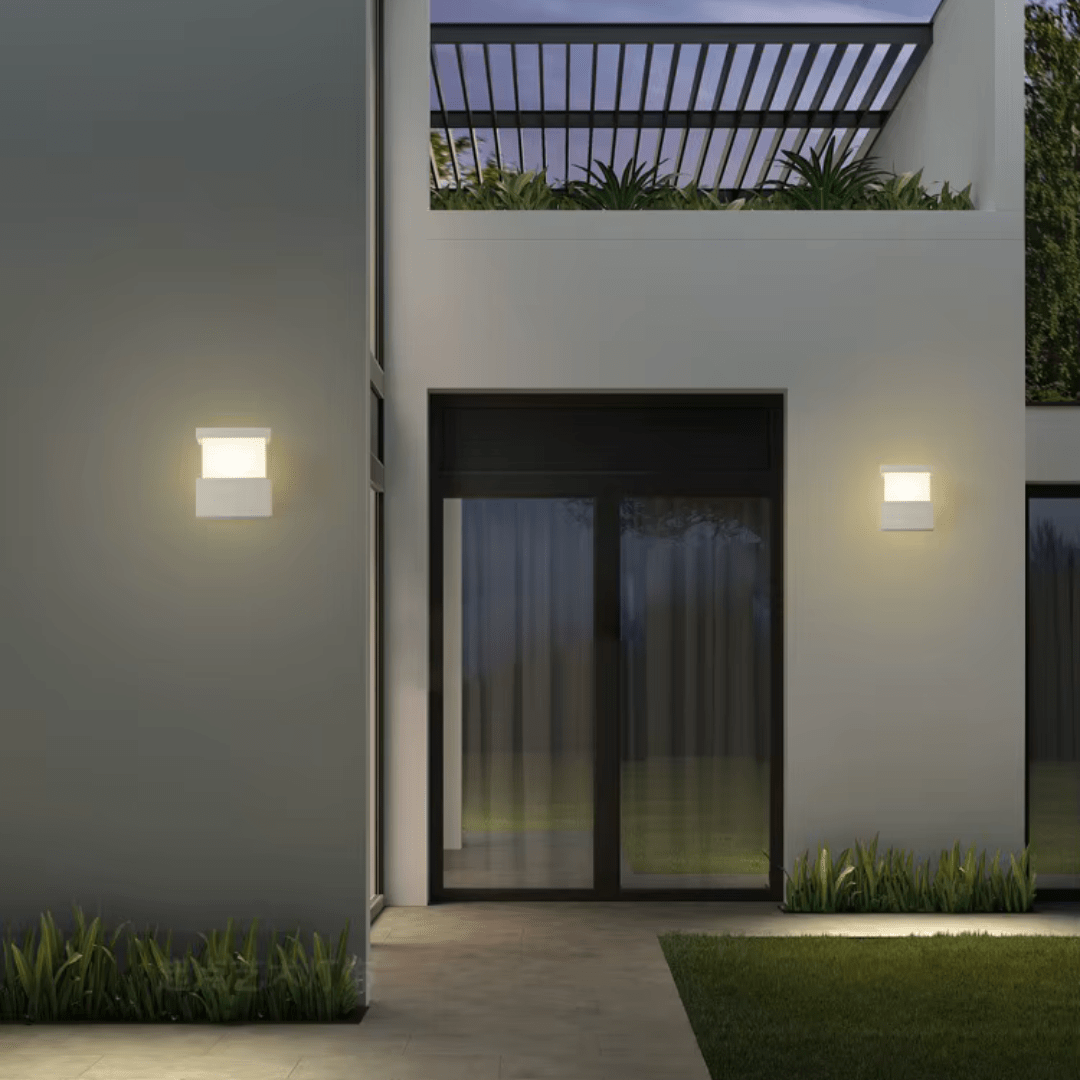 Waterproof LED Outdoor Wall Lamp - Energy Efficient, Weather-Resistant Light Fixture for Gardens and Patios