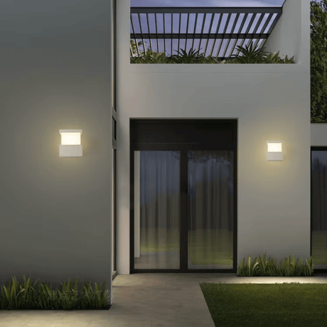 Waterproof LED Outdoor Wall Lamp - Energy Efficient, Weather-Resistant Light Fixture for Gardens and Patios