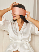 SilkenRest - Elegant One-Piece Silk Sleep Eye Mask