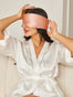 SilkenRest - Elegant One-Piece Silk Sleep Eye Mask